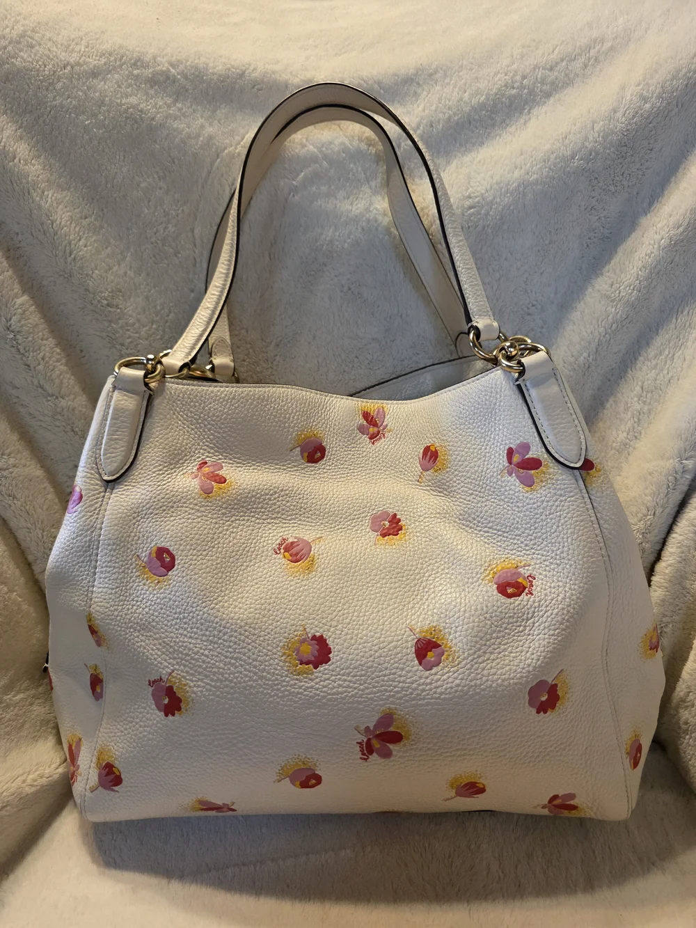 Coach Pop Floral Leather Bag